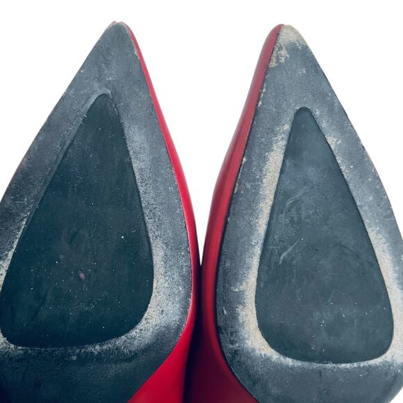 Anine Bing Red Ankle Boots - Picture 11 of 12